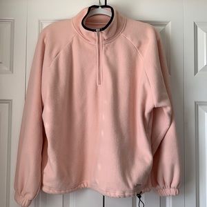 Oversized Half-Zip Sweatshirt